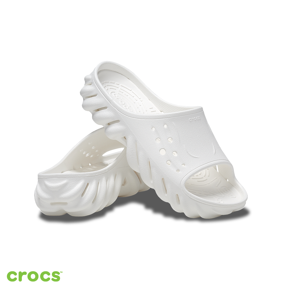 Crocs 中性鞋 Echo 波波涼拖(208170-100