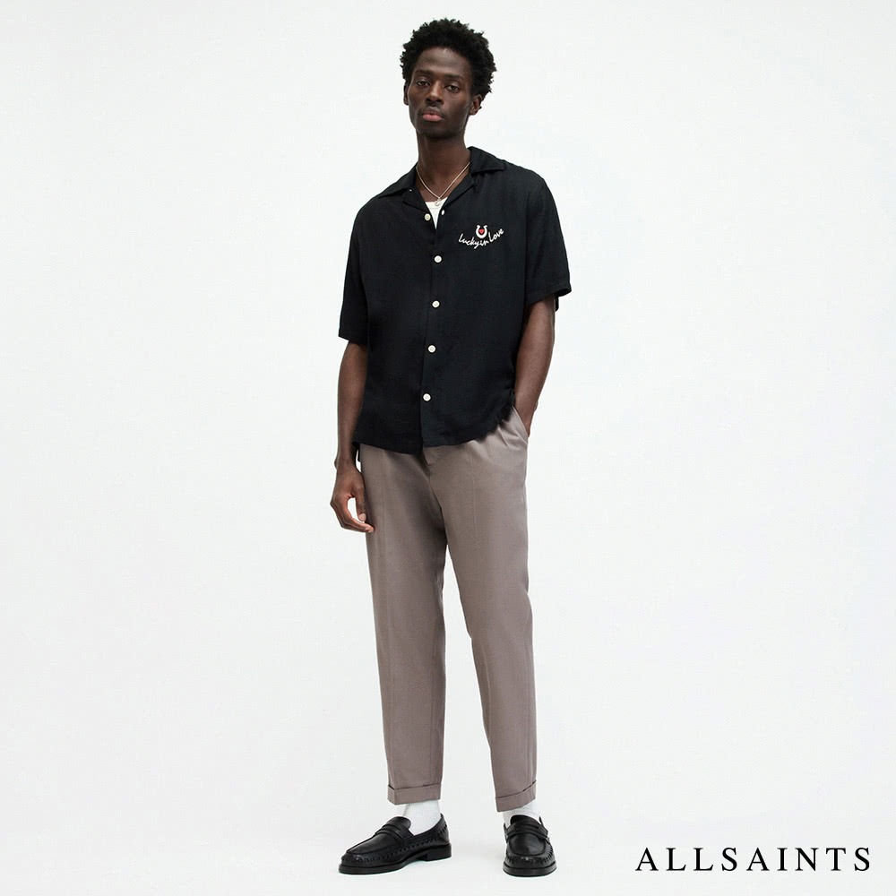 ALLSAINTS TALLIS 中腰九分打摺西裝長褲 MM