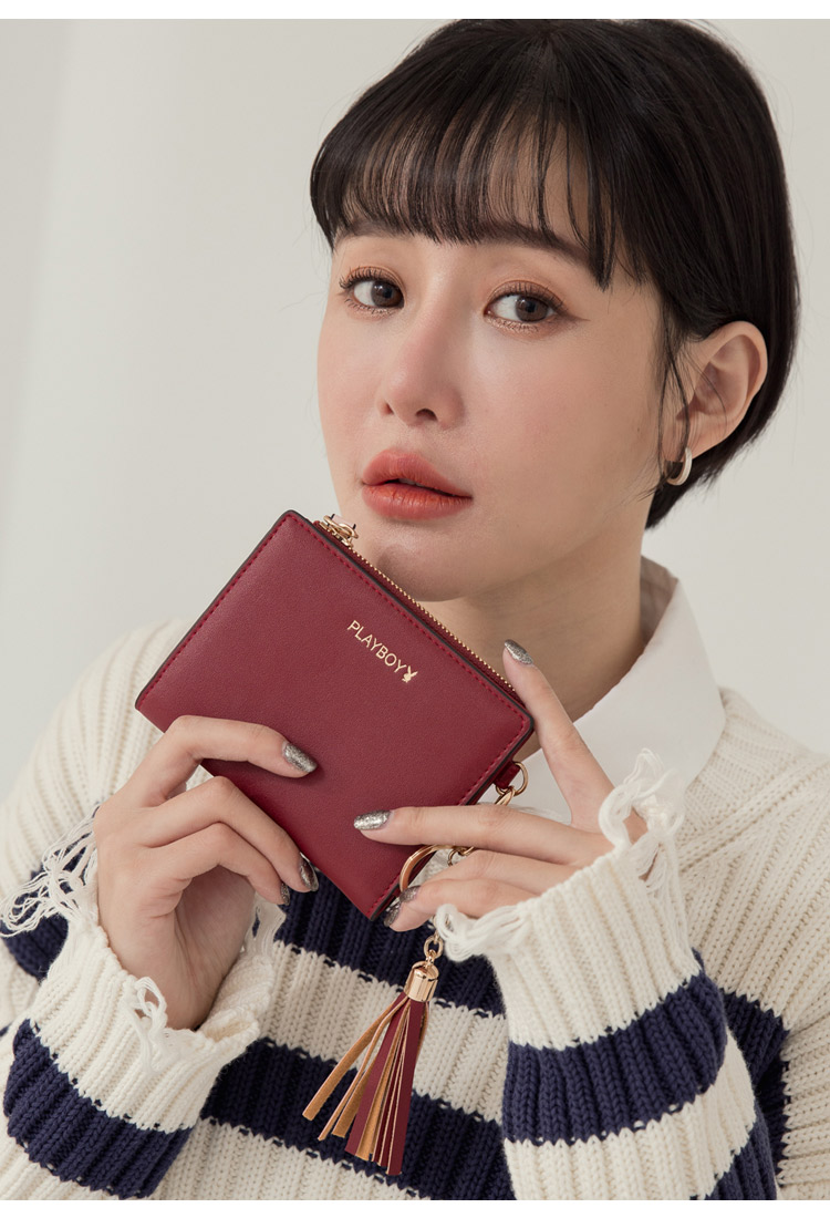 PLAYBOY 短夾附零錢袋 Heart系列(紅色)好評推薦 PLAYBOY 短夾附零錢袋 Heart系列(紅色)好評推薦