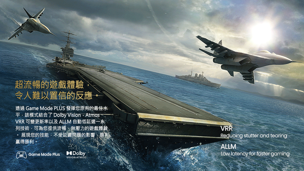 透過 Game Mode PLUS 發揮您原有的最佳水