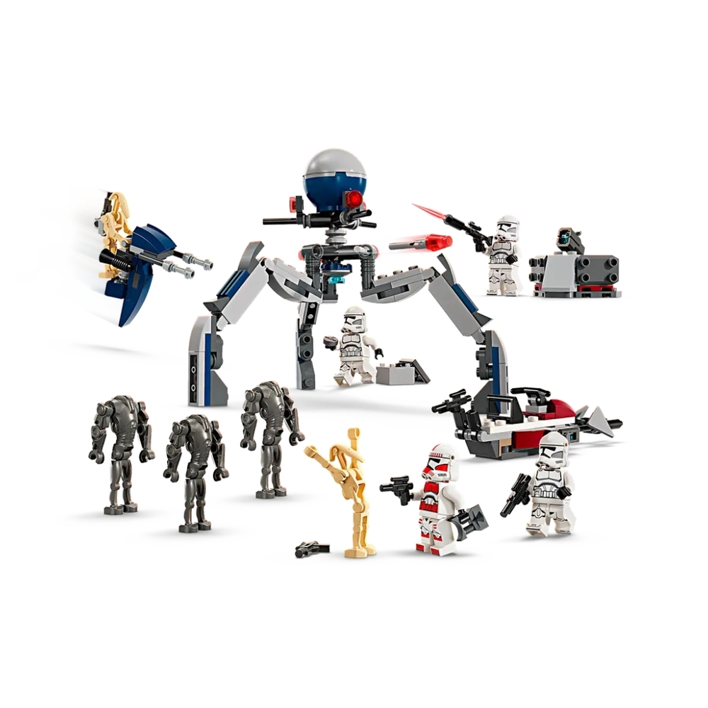 LEGO 樂高 #75372 星際大戰 克隆軍隊與戰鬥機器人