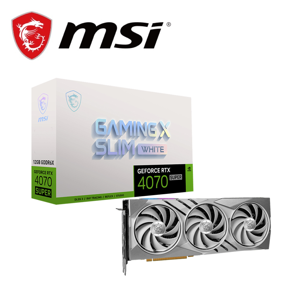 MSI 微星 RTX4070 SUPER 12G GAMIN