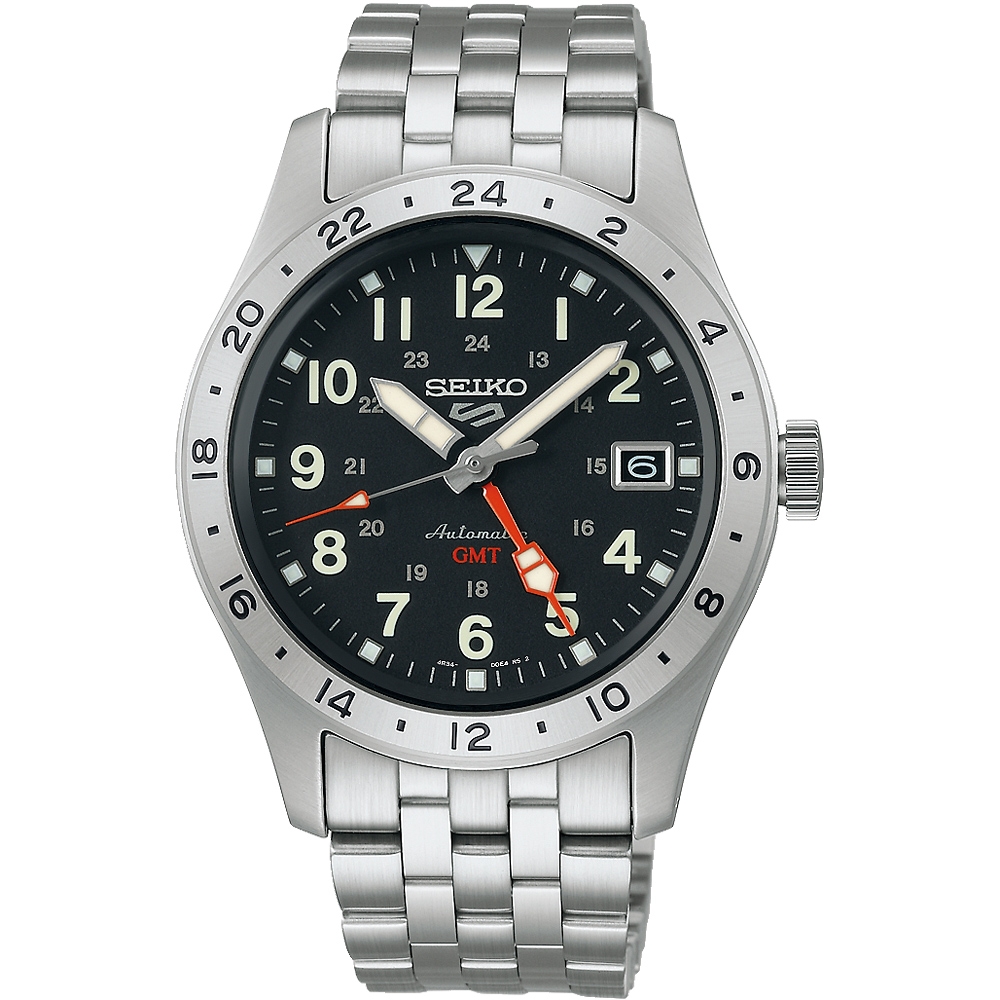 SEIKO 精工 5 Sports 精工 GMT機械腕錶(4
