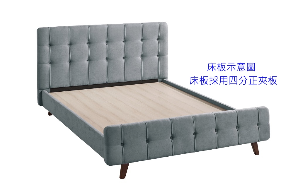MUNA 家居 雪麗雅5尺雙人床(床架 床台 雙人床) 推薦
