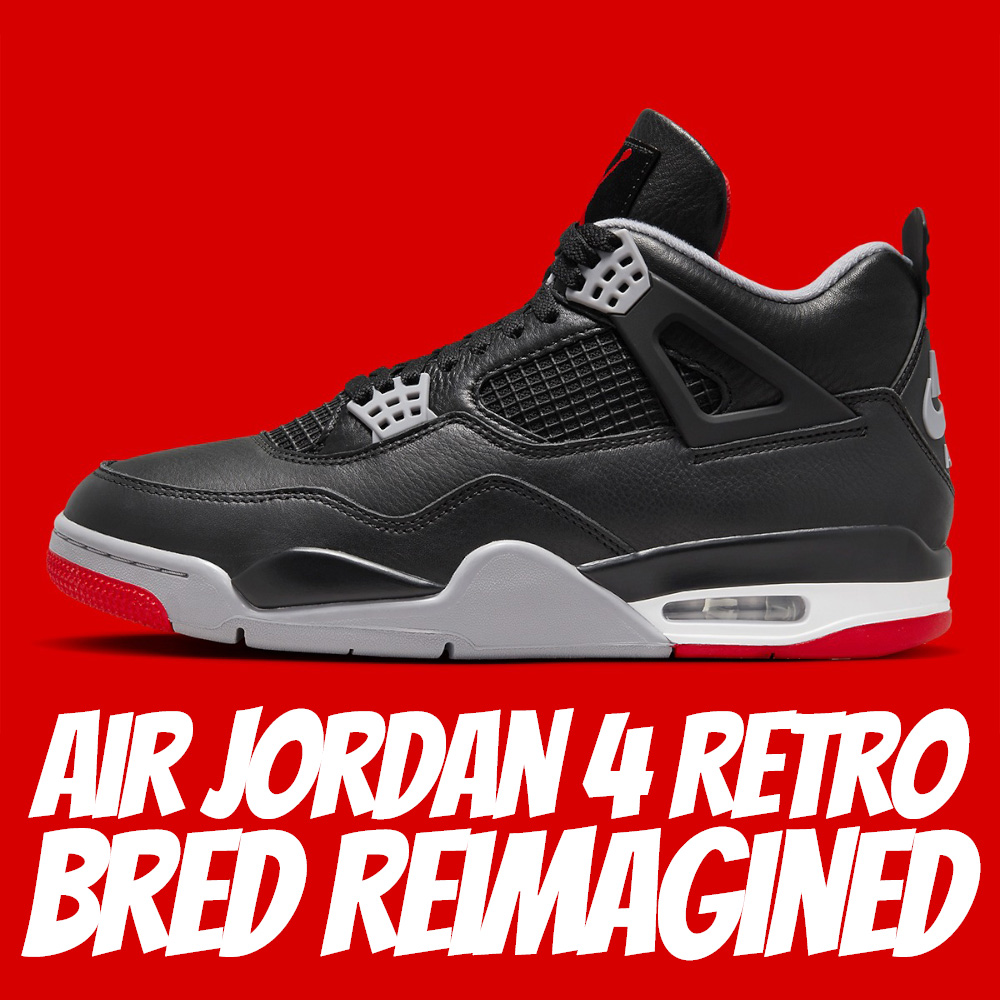 NIKE 耐吉 休閒鞋 AIR JORDAN 4 RETRO