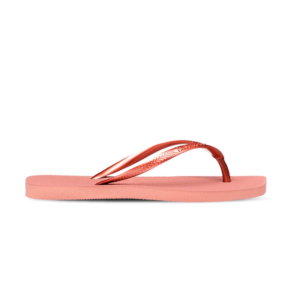 havaianas 哈瓦仕 Slim 女鞋 玫瑰金色 人字拖