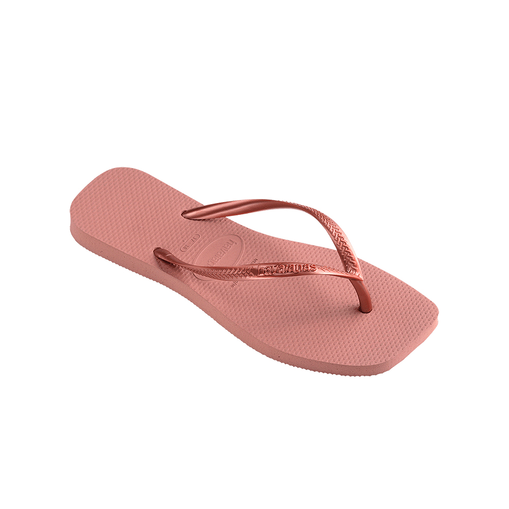 havaianas 哈瓦仕 Slim 女鞋 玫瑰金色 人字拖