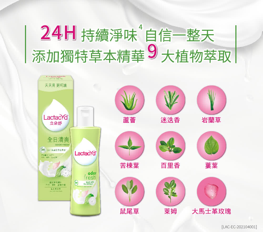 Lactacyd 立朵舒 私密潔浴露250ml任選3入組 -