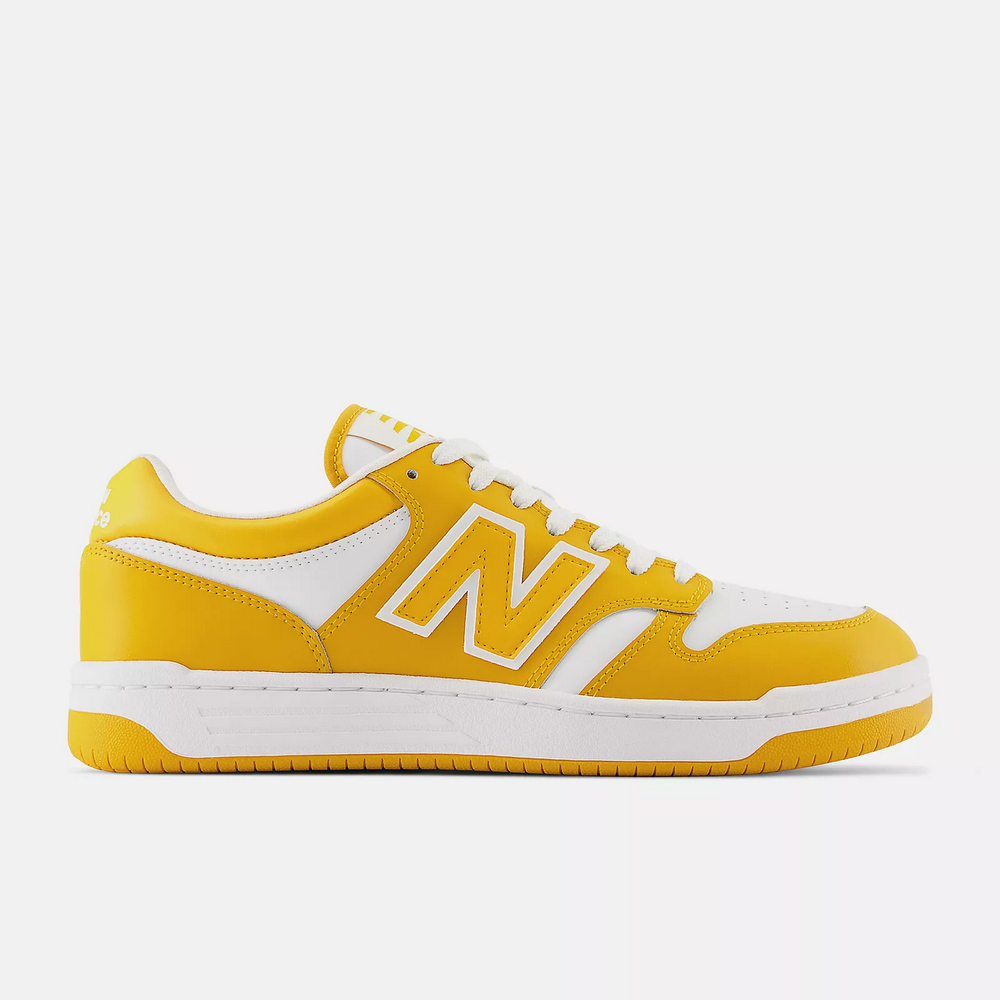 NEW BALANCE 480系列 復古鞋 休閒鞋 D楦 黃