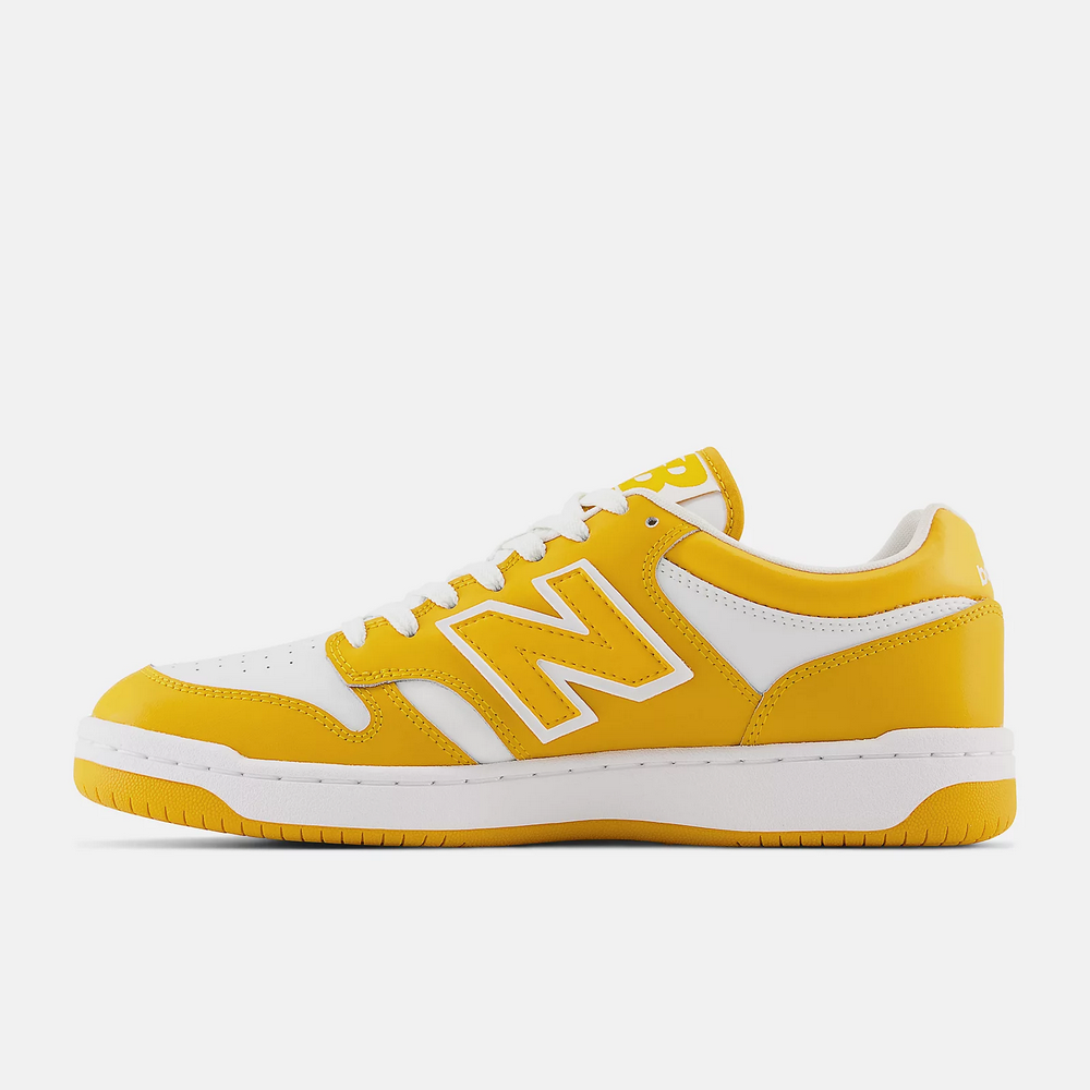 NEW BALANCE 480系列 復古鞋 休閒鞋 D楦 黃