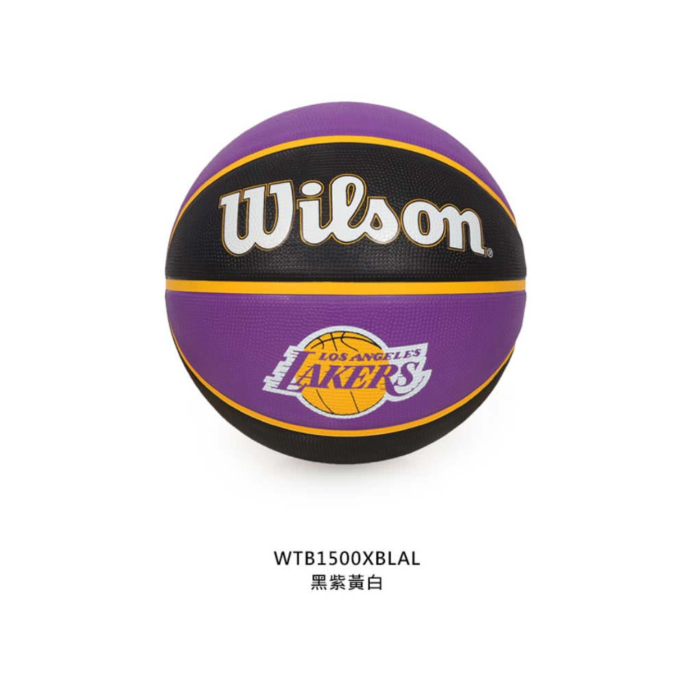 WILSON NBA隊徽系列 TIEDYE湖人 橡膠籃球 #