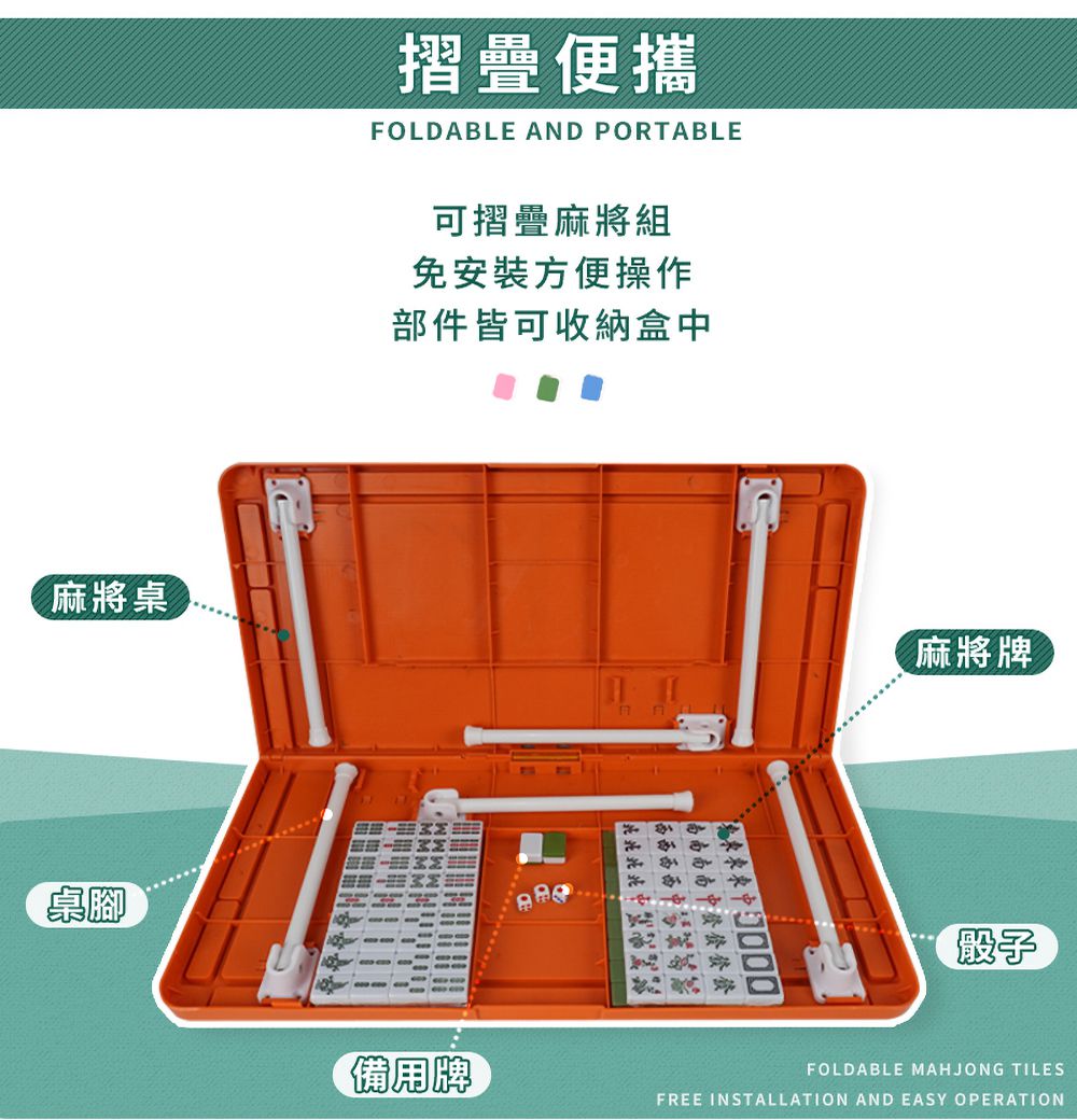 部件皆可收納盒中