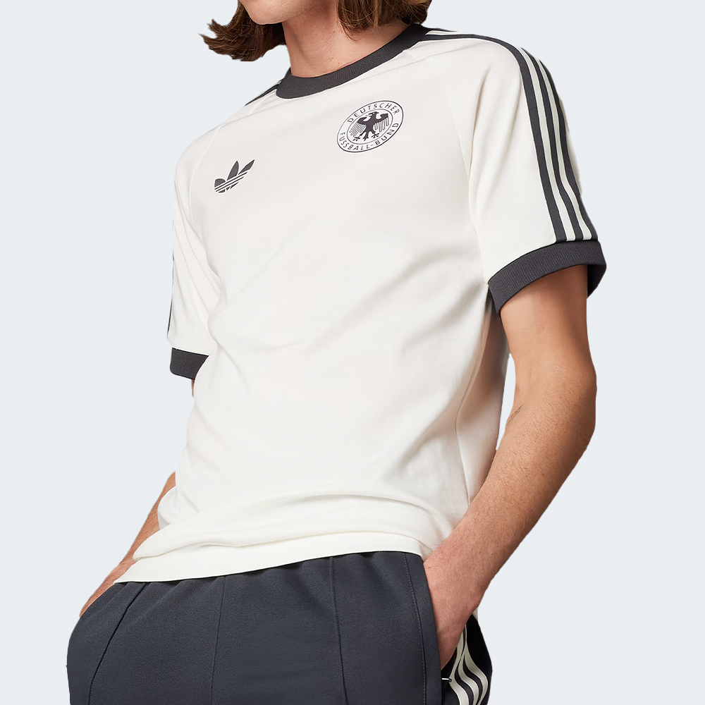 adidas 愛迪達 Dfb Og 3s Tee 男款 米白