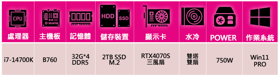 微星平台 i7二十核 RTX4070 SUPER G WiN