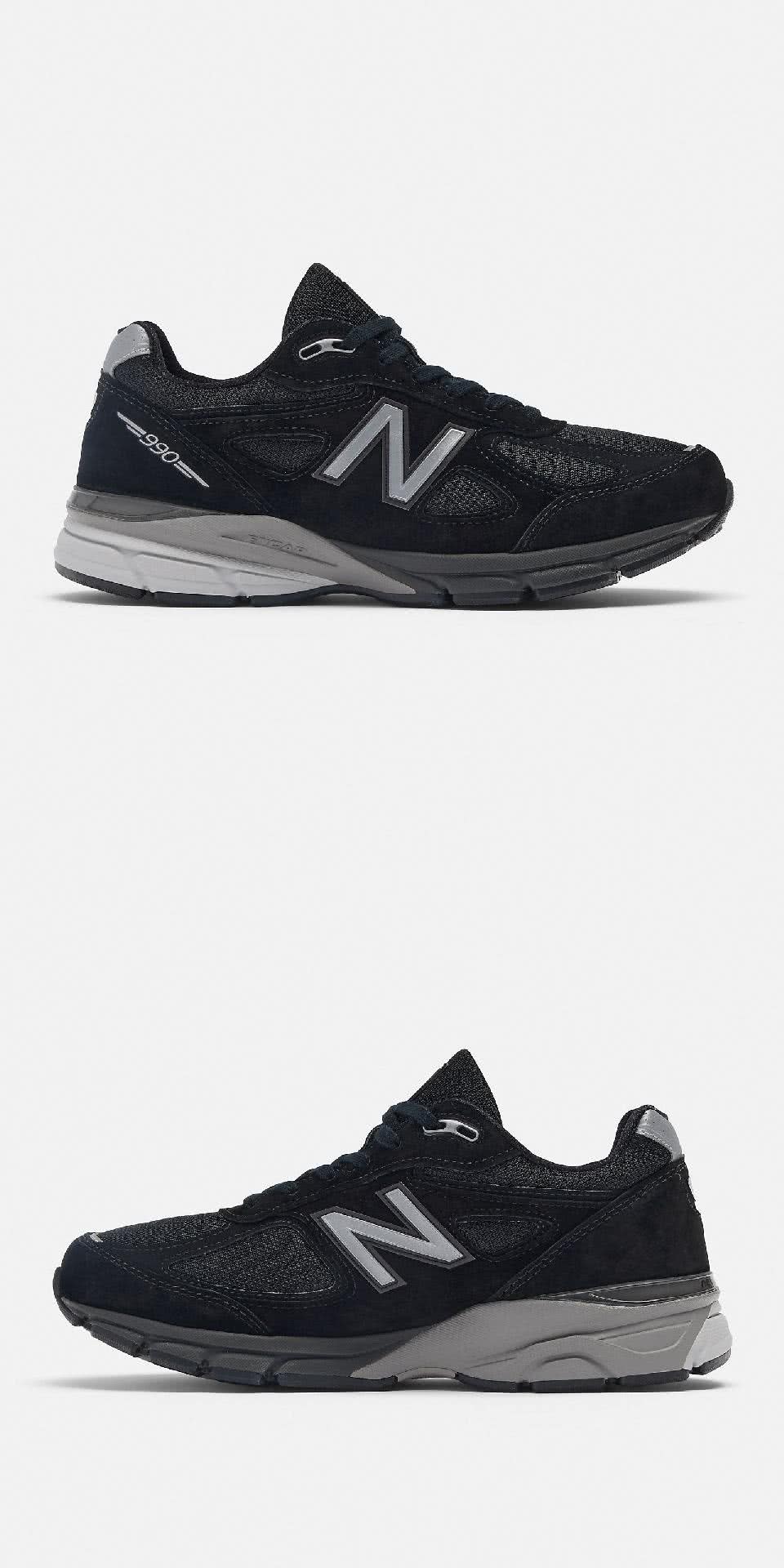 NEW BALANCE 休閒鞋 990 V4 男鞋 女鞋 黑