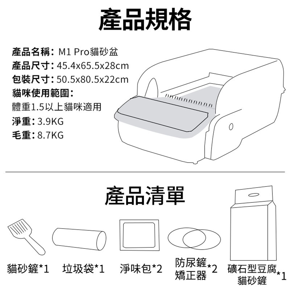 MagicScoop魔鏟 貓砂盆 貓砂機 全自動開放式貓砂機 MagicScoop魔鏟 貓砂盆 貓砂機 全自動開放式貓砂機