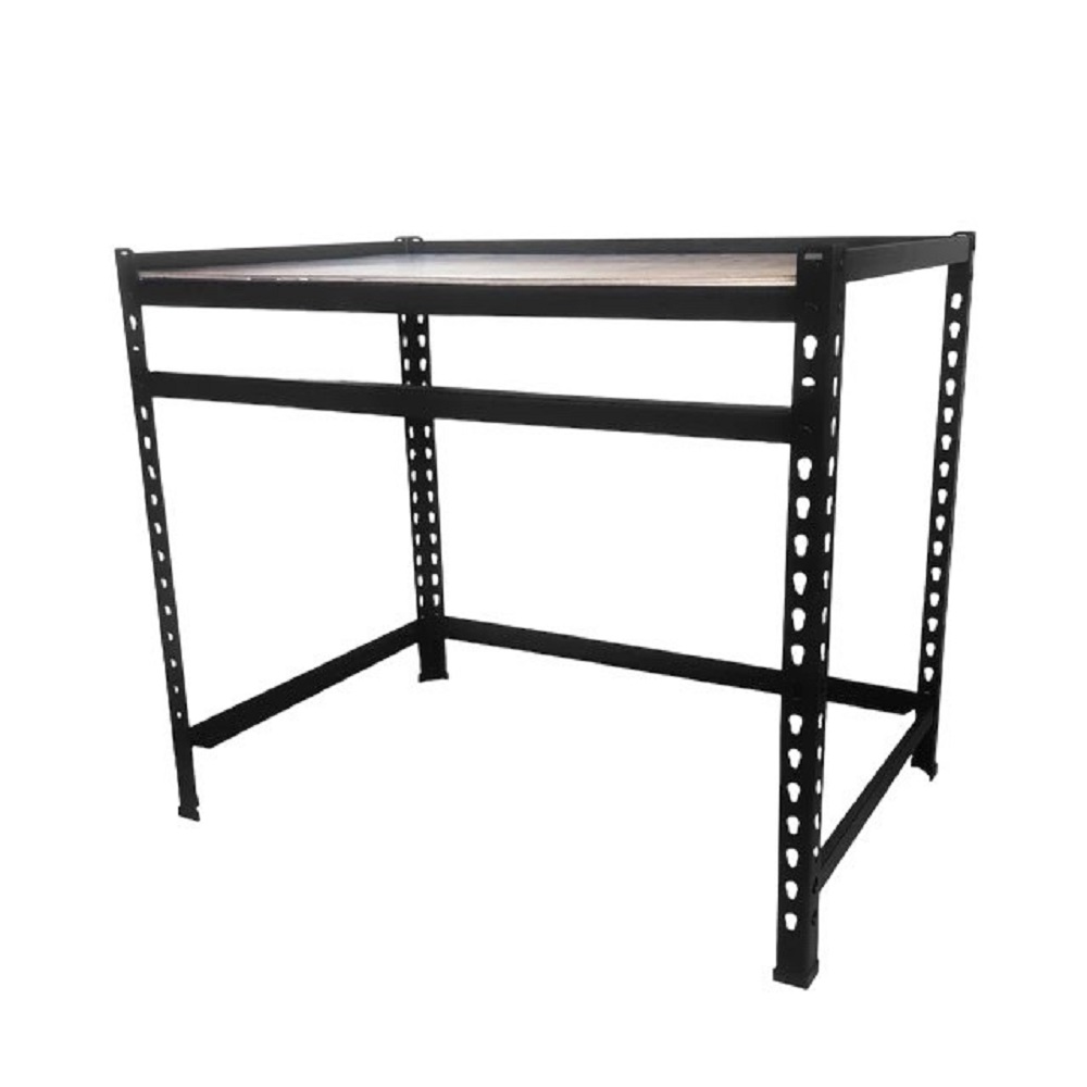 固得家俬 台灣製造 106x61x78 一層角鋼桌 免螺絲 