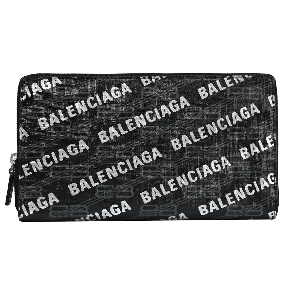 Balenciaga 巴黎世家 經典品牌LOGO雙B印花拉鍊