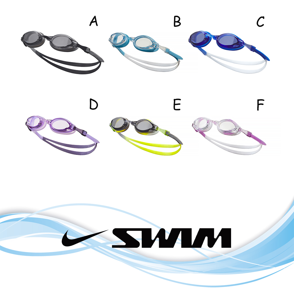 NIKE 耐吉 SWIM 成人 兒童 泳鏡 訓練型泳鏡 共六