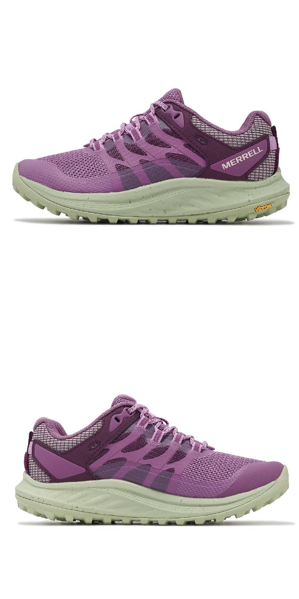 MERRELL 戶外鞋 Antora 3 女鞋 紫 綠 抗撕