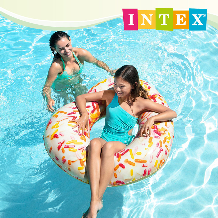 INTEX 心型糖果DONUT HRART TUBE游泳圈1