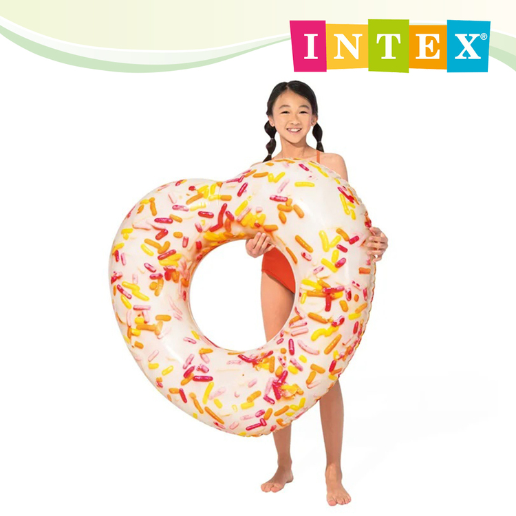 INTEX 心型糖果DONUT HRART TUBE游泳圈1