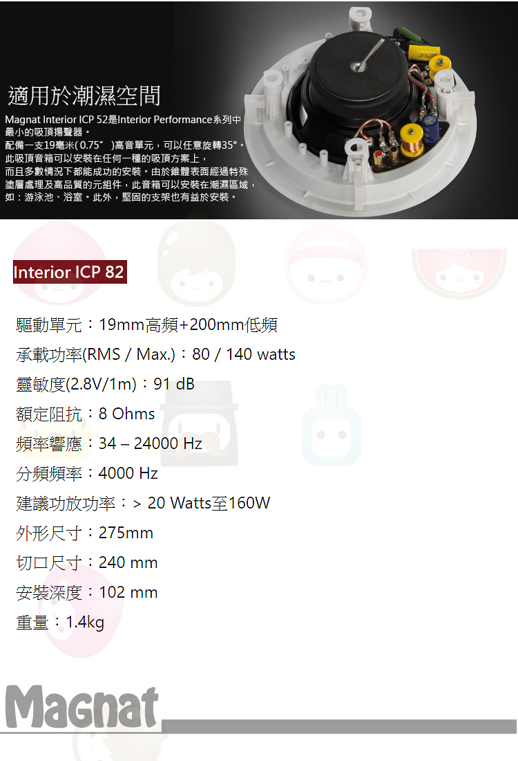 Magnat Interior ICP 82 - 詳情2