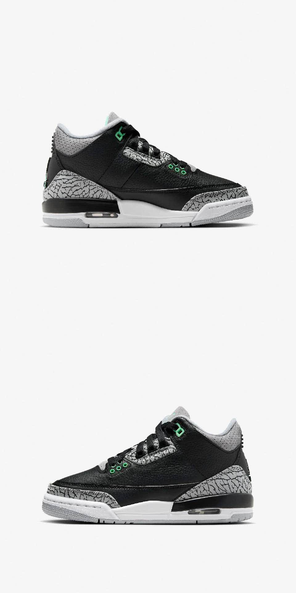 NIKE 耐吉 Air Jordan 3 Retro GS 