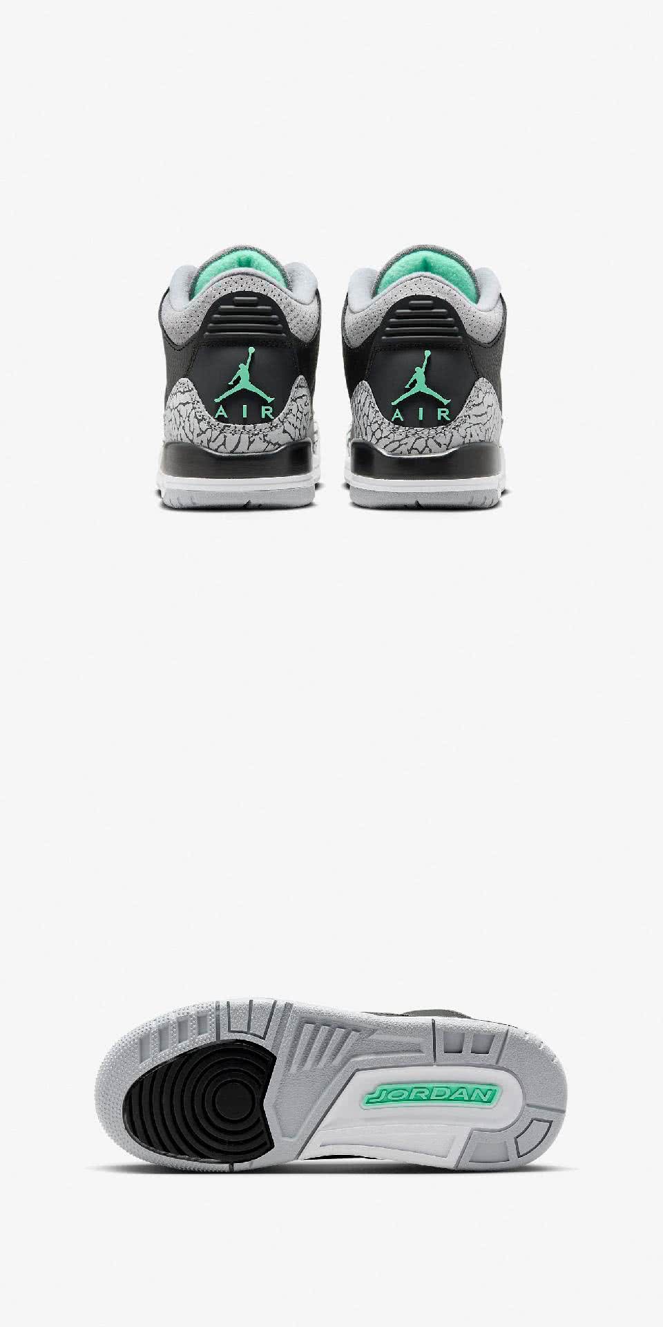 NIKE 耐吉 Air Jordan 3 Retro GS 