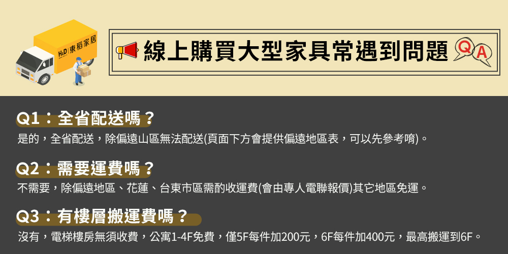 H&D 東稻家居 放大空間3.5尺單人國民捲包床組3件組-2