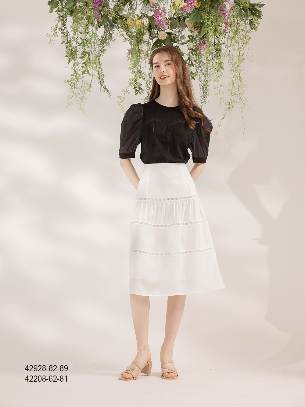 IRIS 艾莉詩 日系亞麻棉上衣-2色(42928)優惠推薦