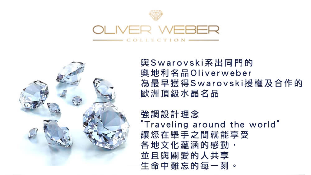 OLIVER WEBER AURA耳環(奧地利設計師品牌)折