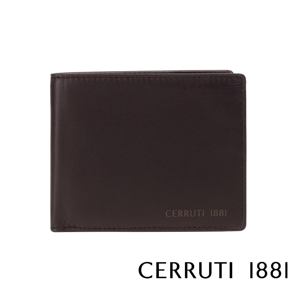 Cerruti 1881 限量2折 頂級義大利小牛皮4卡零錢