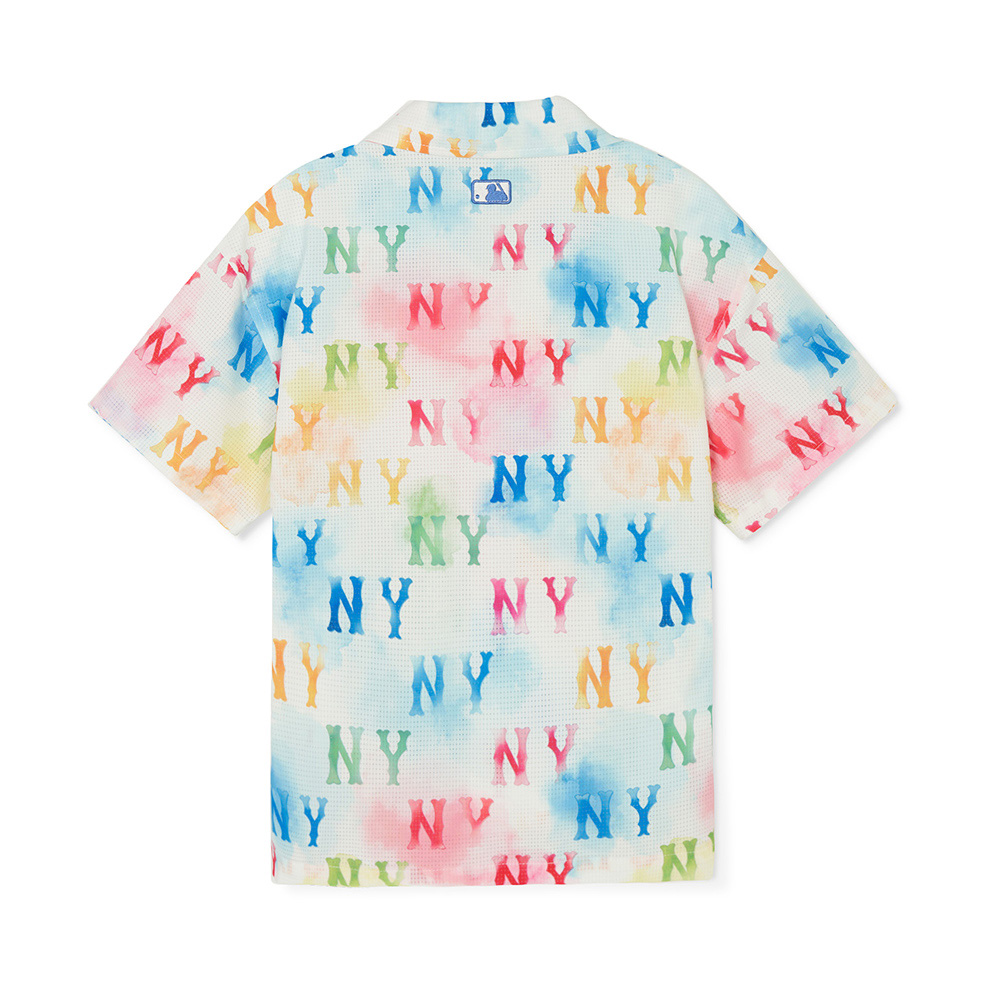 MLB 童裝 短袖襯衫 MONOGRAM系列 紐約洋基隊(7