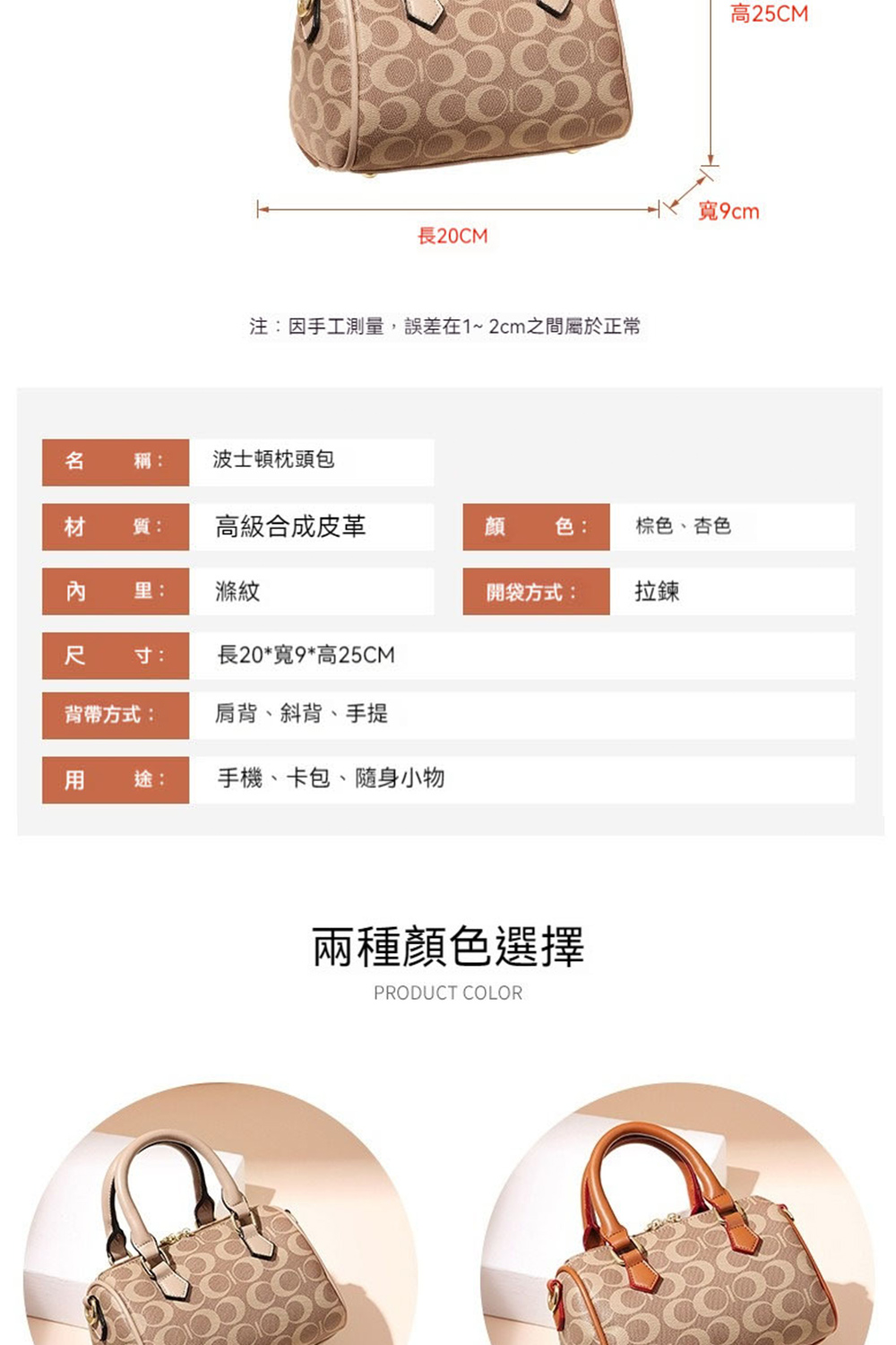注因手工測量,誤差在12cm之間屬於正常