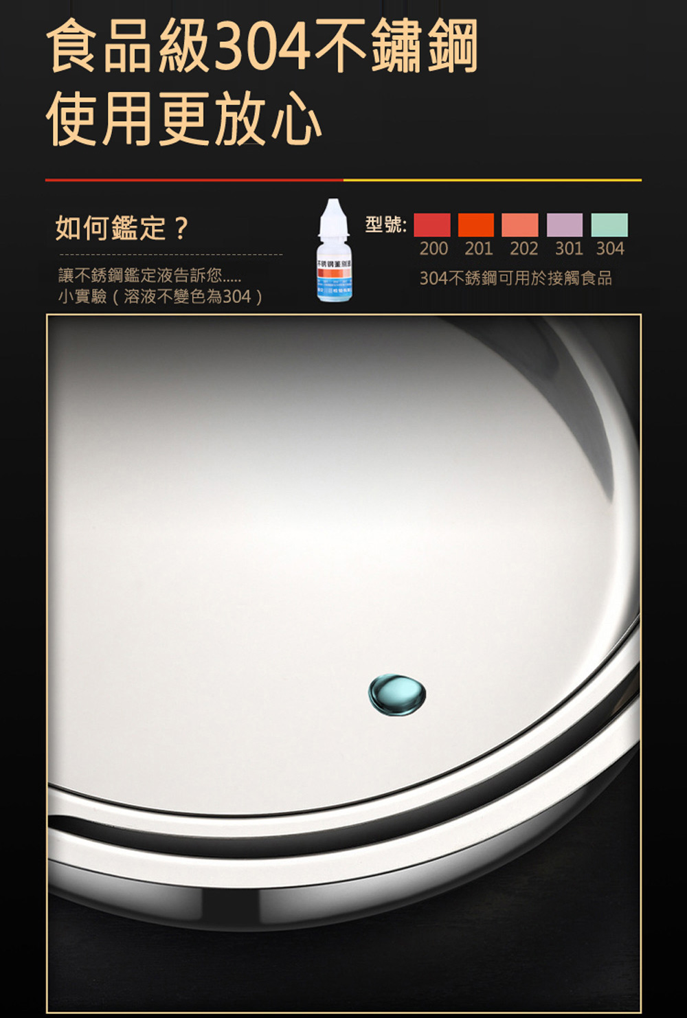 304不銹鋼可用於接觸食品