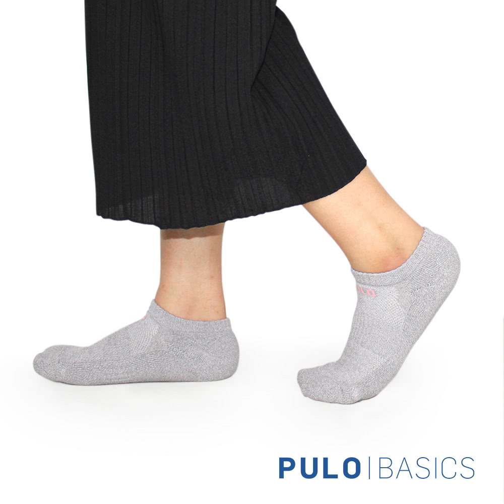 PULO 穿立淨全罩式除臭氣墊隱形襪(運動襪/除臭襪/全襪底