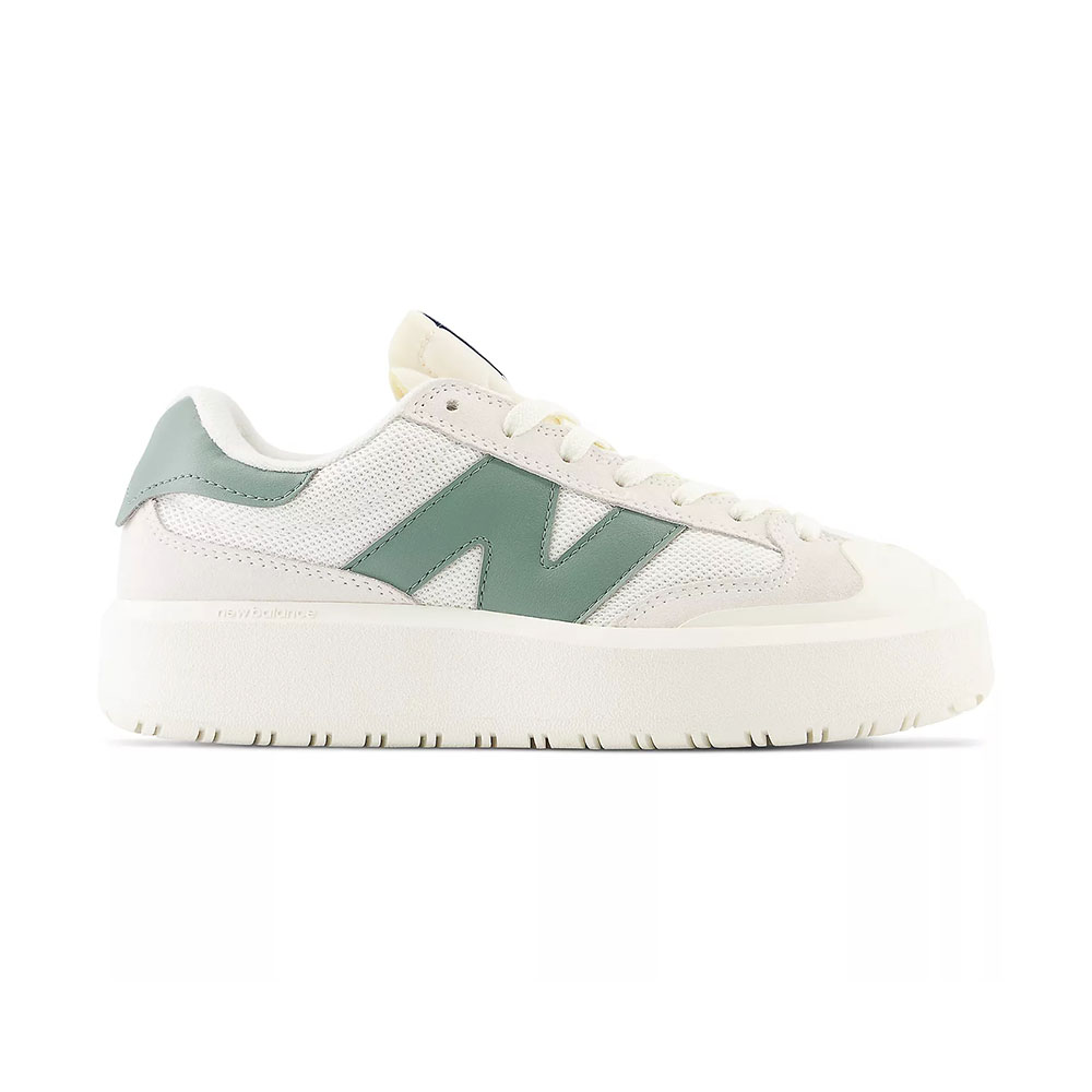 NEW BALANCE CT302 系列 女鞋 白綠色 厚底