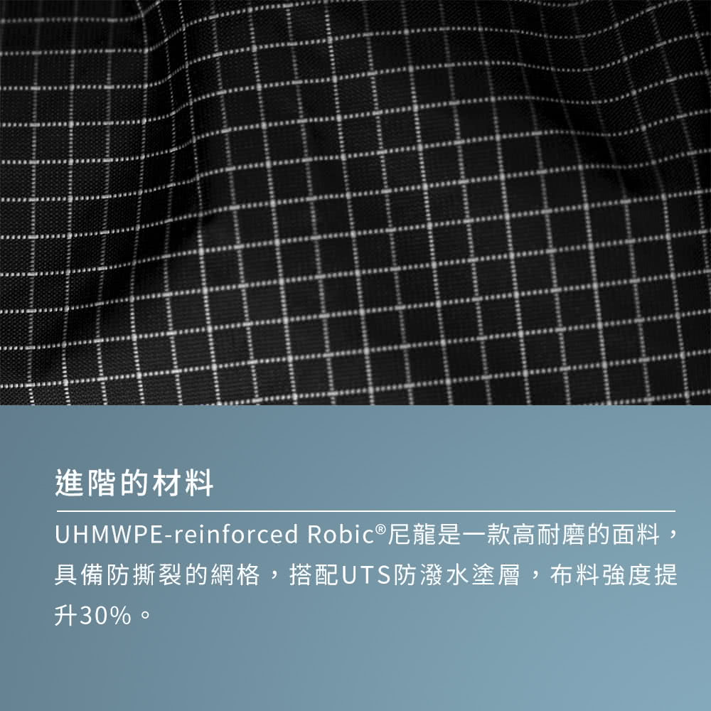 é²éçææ UHMWPEreinforced Robicå°¼é¾æ¯ä¸æ¬¾é«èç£¨çé¢æ, å·åé²æè£çç¶²æ ¼,æ­éUTSé²æ½æ°´å¡å±¤,å¸æå¼·åº¦æ å30%ã 