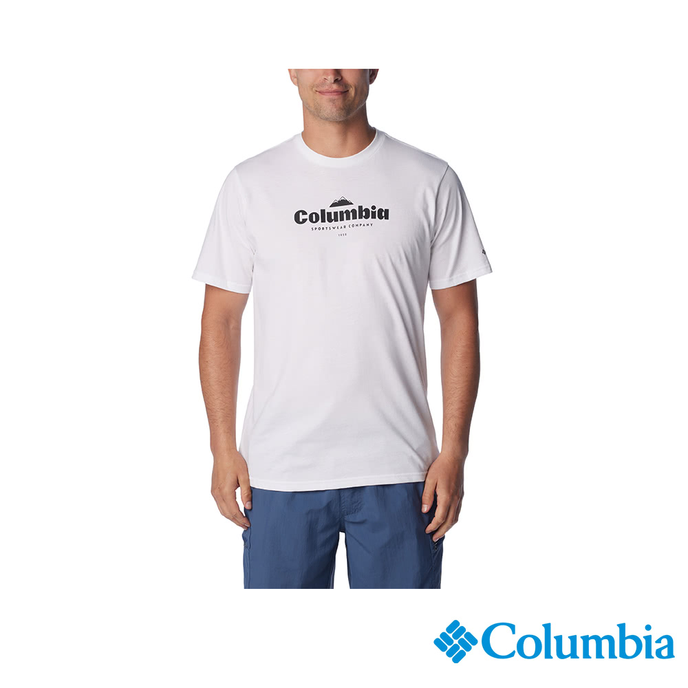 Columbia 哥倫比亞 男款-CSC™LOGO短袖上衣- Columbia 哥倫比亞 男款-CSC™LOGO短袖上衣-