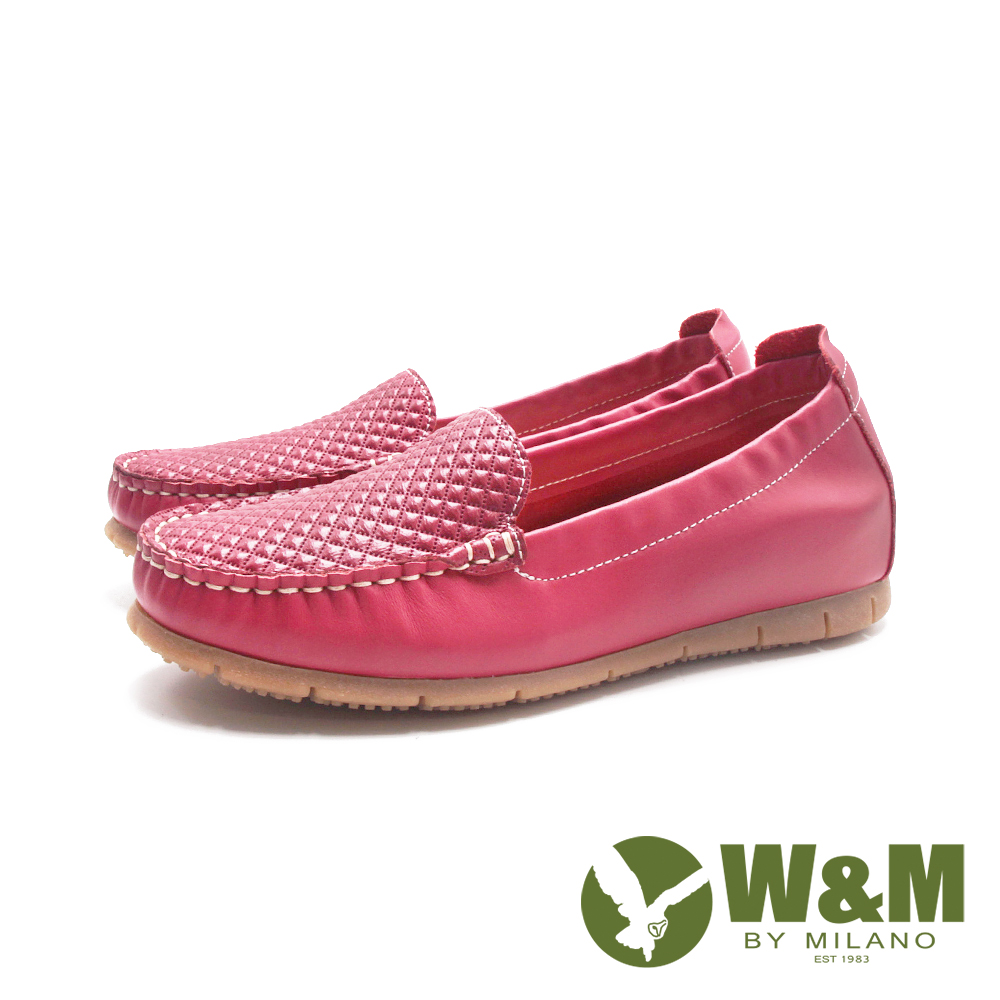 W&M 女 可凹折軟彈力樂福休閒鞋 女鞋(紅色)好評推薦
