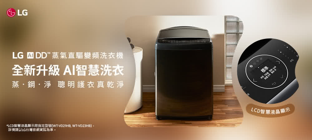 LCD智慧液晶顯示限指定型號WTVD21HB, WTVD23HB,