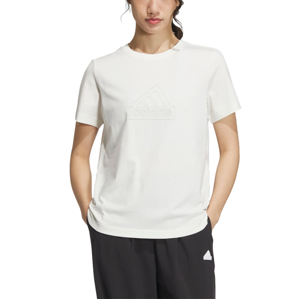 adidas 愛迪達 TECH BOS TEE 短袖上衣 女