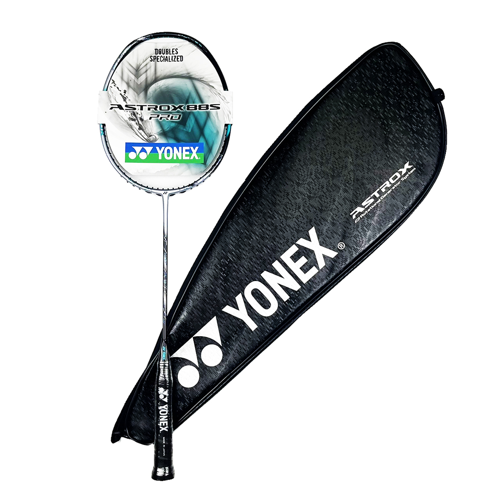 YONEX 4U5羽球拍ASTROX88S三代日本製黑X銀灰