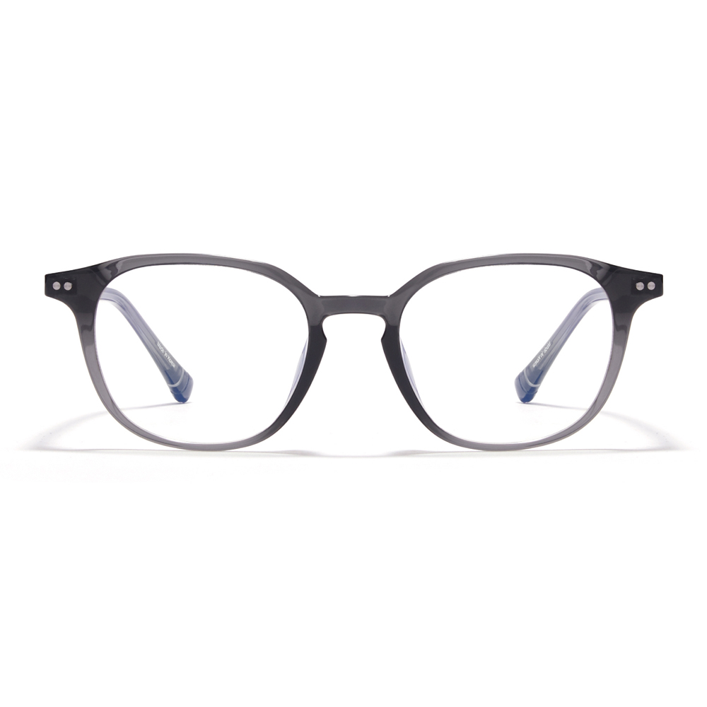 CARIN 膠框方框光學眼鏡 NewJeans代言(透灰#D