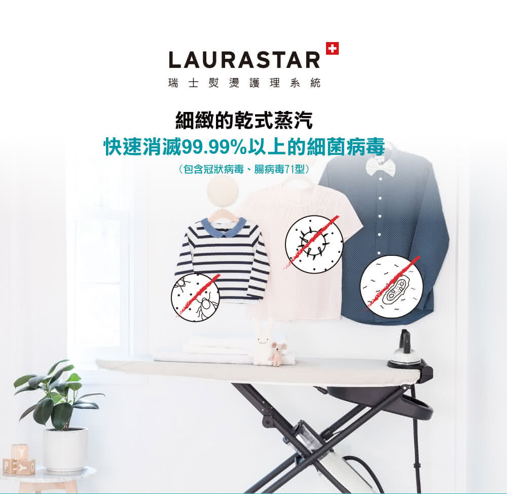 LAURASTAR SMART I高壓蒸汽熨燙系統 送LIF