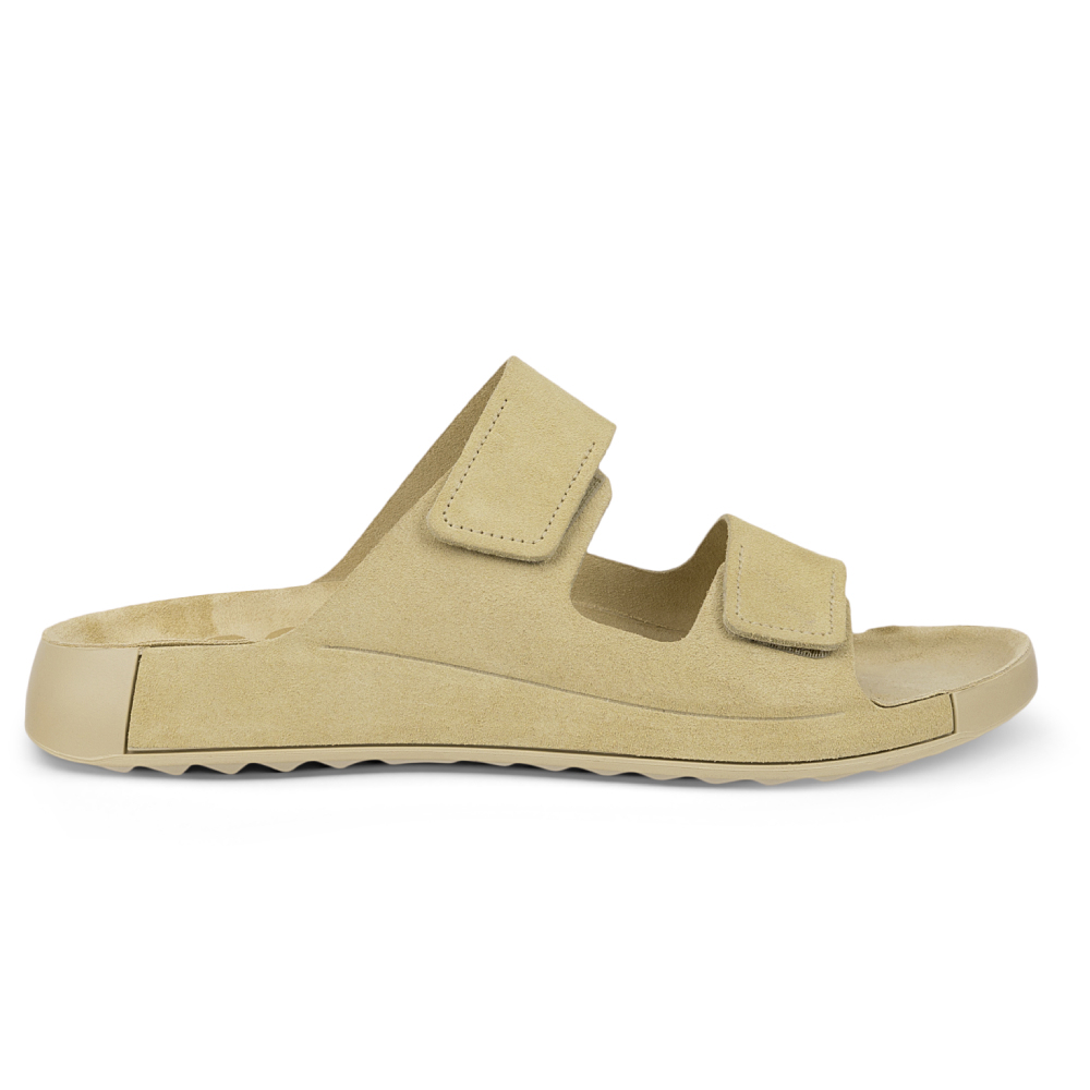 ecco COZMO M 科摩運動休閒皮革涼拖鞋 男鞋(沙色