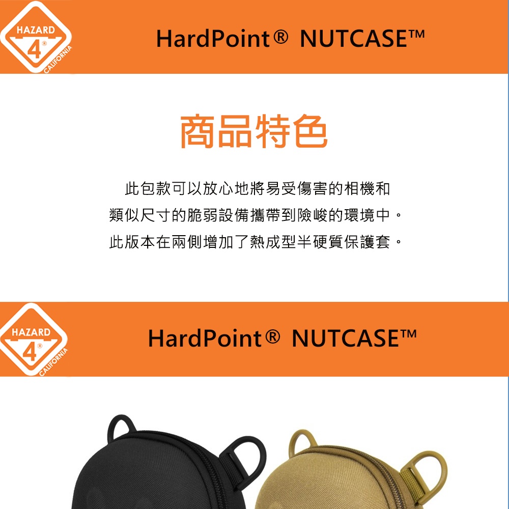 Hazard 4 Nutcase 隨身多功能硬殼包 HRD-