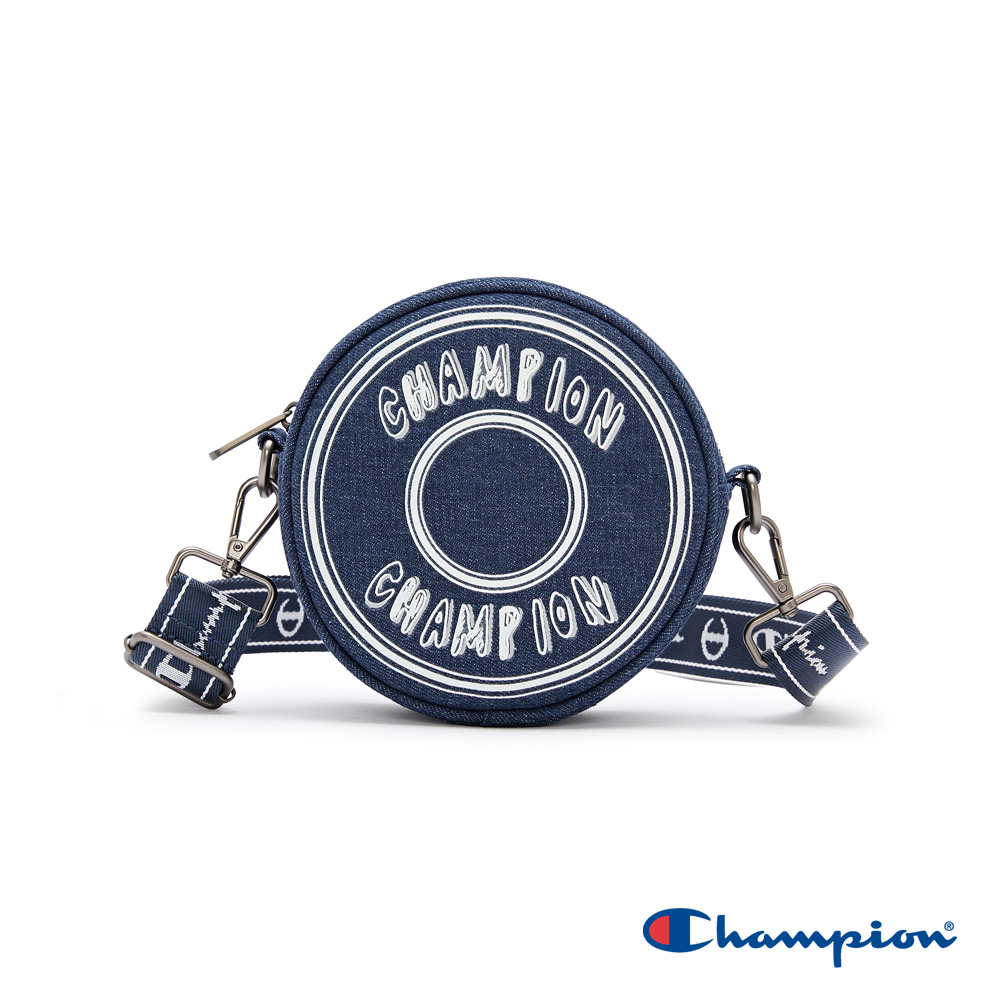 Champion 官方直營-質感帆布圓餅包(深藍色)評價推薦