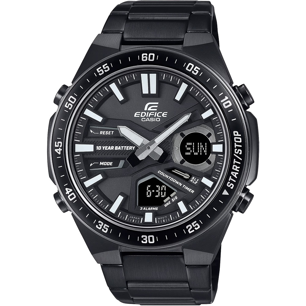 CASIO 卡西歐 EDIFICE 10年電力計時手錶(EF